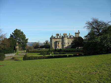 Finlaystone House from west