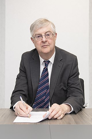 <span class="mw-page-title-main">Mark Drakeford</span> First Minister of Wales since 2018