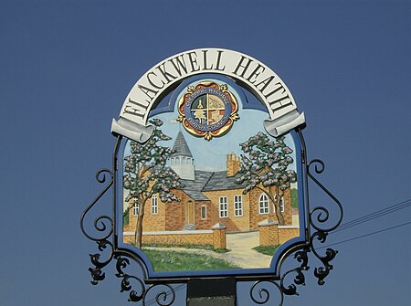 Flackwell Heath Sign