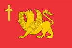 Flag of Kaspi Municipality.svg