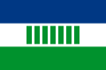 Vlajka domoviny Ovambo Poměr stran: 2:3
