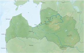 Gauja: Nosaukums, Izteka un augštece, Vidustece un lejtece