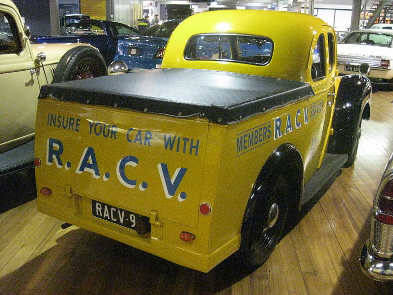 File:Ford Prefect Coupe Utility 1950 (rear).JPG