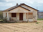 Abandoned house where Fort McDowell was located.