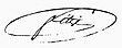 firma de François-Joseph Fétis