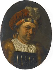 Self-portrait in a Turban