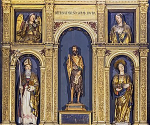 Frari (Veneția) Capela San Giovanni Battista - Altar piece.jpg