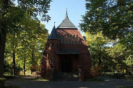 Friedhofskapelle Waldfriedhof Oberschöneweide