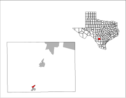 Vị trí trong Quận Frio, Texas