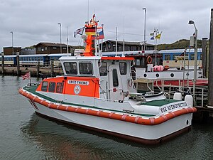 Seenotrettungsboot FRITZ THIEME im Fährhafen