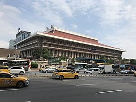 Havainnollinen kuva osiosta Taipein keskusasemalta