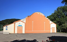 Fronton de Pouzac.