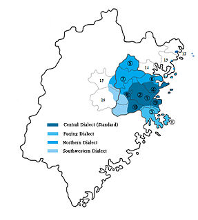 Fuzhou dialect Eastern Min Chinese dialect