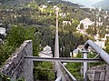 Il ponte-sifone del Veilino visto dal colle di San Pantaleo