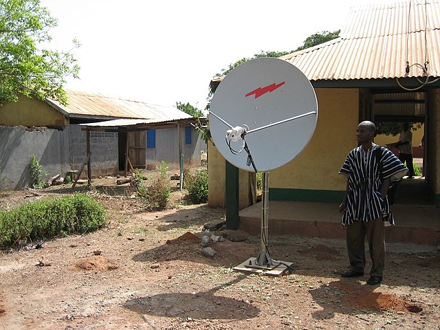 Satellite Internet access via VSAT in Ghana