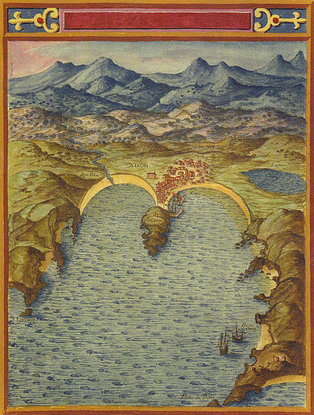 View of Gijón c. 1630