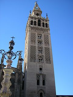 Minarete almohade de La Giralda, Sevilla.