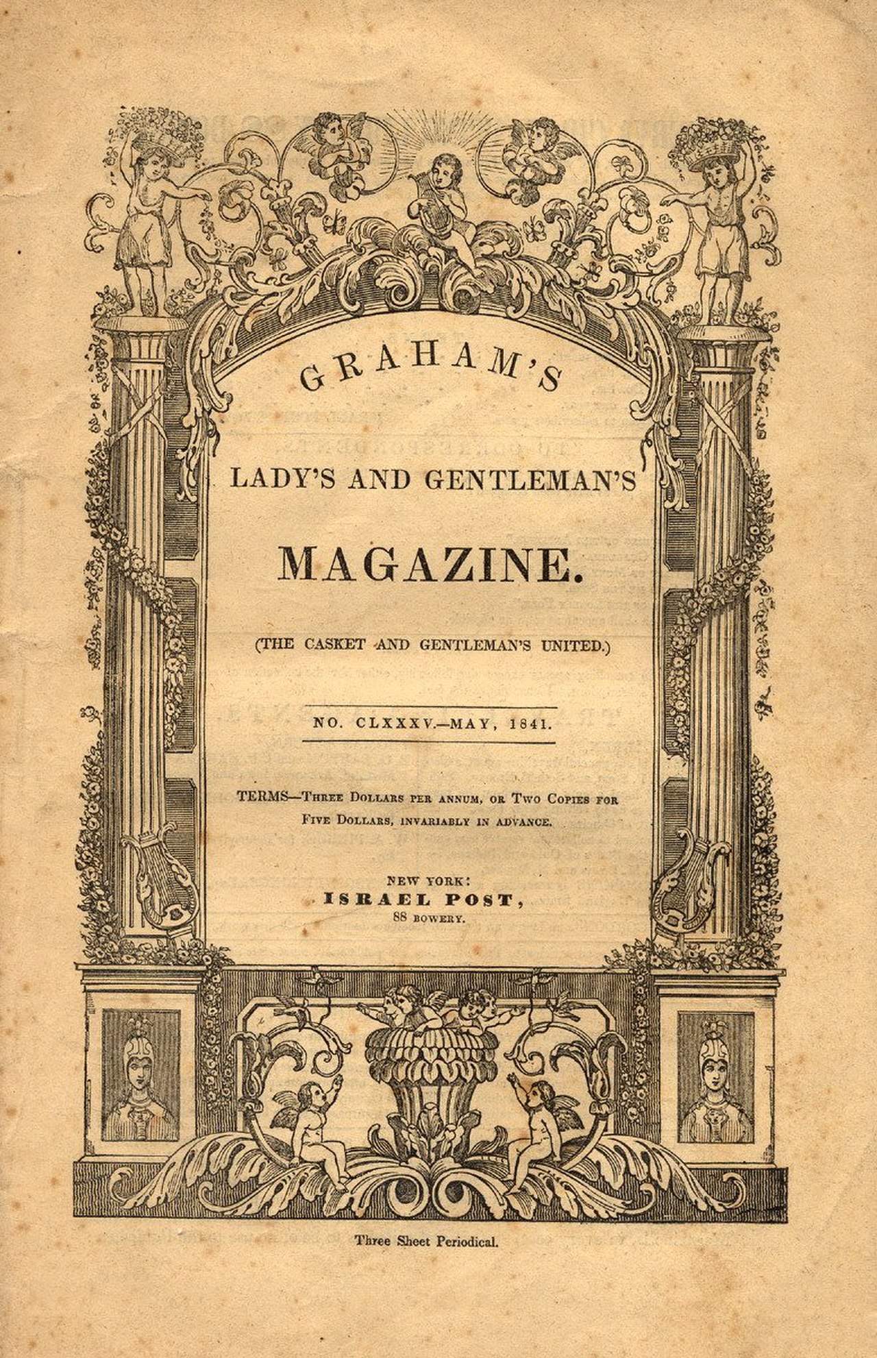 Журналы роты. Graham's Magazine 1841. The Lady`s Magazine. The Gentleman's Magazine. Blackwood's Magazine.