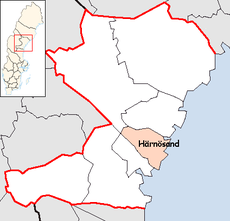 Härnösand Municipality in Västernorrland County.png
