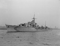 HMS Vigilant syyskuussa 1943