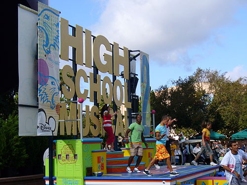 A performance of musical numbers from High School Musical 2 at Disney's Hollywood Studios.