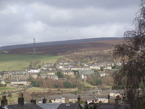 Tintwistle from Hadfield