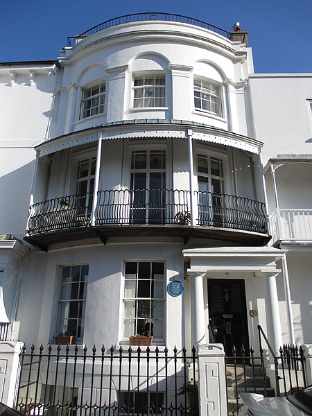 Pinter's house in Worthing, 1962–64