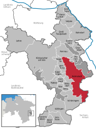 Helmstedt - Mapa