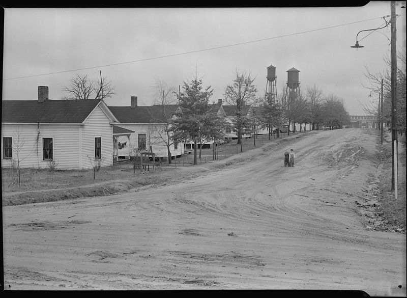 File:High Point, North Carolina - Housing. Some of the homes in Highland Yarn Mills company-owned village - High Point... - NARA - 518535.jpg