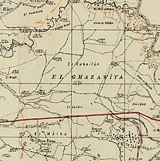 Historical map series for the area of al-Ghazzawiyya (1940s).jpg