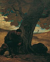 Honoré Daumier - Sancho Pansa, unter einem Baum ausruhend - 1056 - Österreichische Galerie Belvedere.jpg