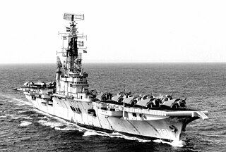 HNLMS <i>Karel Doorman</i> (R81) Colossus class aircraft carrier