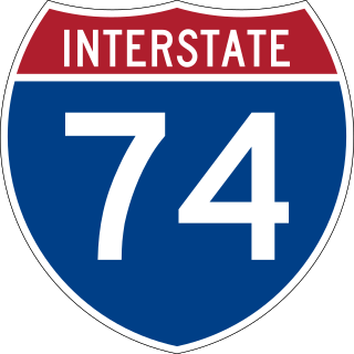 <span class="mw-page-title-main">Interstate 74 in Illinois</span> Highway in Illinois