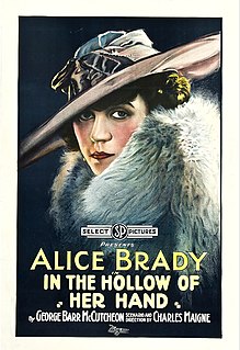 <i>In the Hollow of Her Hand</i> 1918 American film