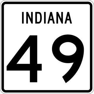 <span class="mw-page-title-main">Indiana State Road 49</span> State highway in Indiana, United States
