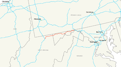 Route of Interstate 68