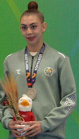 <span class="mw-page-title-main">Yosmina Rakhimova</span> Uzbekistani rhythmic gymnast