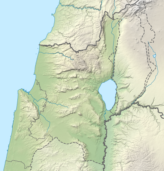 File:Israel North rel location map.svg