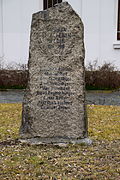 War memorial for the members of the Jewish community who fell in World War I (individual memorial for ID No. 09247263)