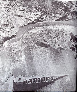 Laurel Run Dam Dam in West Taylor Township, Cambria County, near Johnstown, Pennsylvania, United States