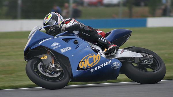 James Ellison at the 2005 British motorcycle Grand Prix