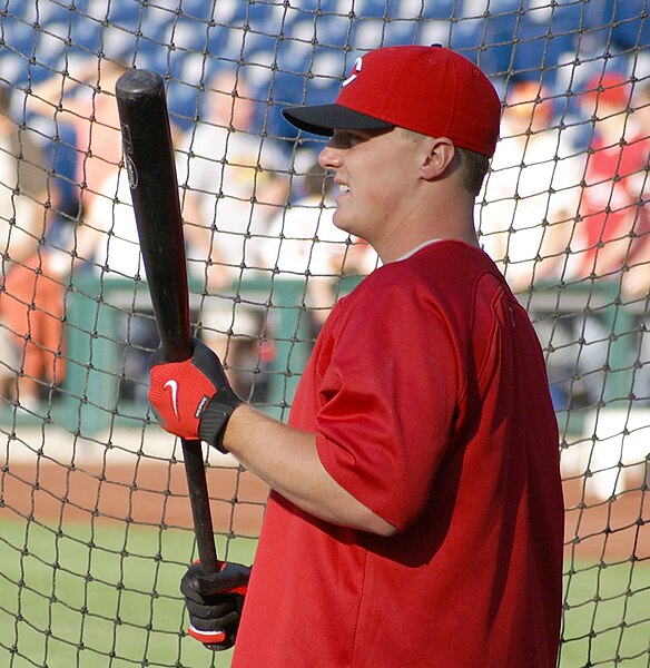 File:Jay Bruce taking BP.JPG