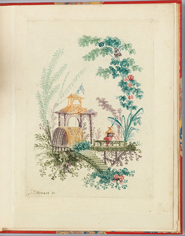 Cahier d'ornements chinois par Pillement, complément de l'ouvrage publié  chez Guérinet, (époque Louis XV). - NYPL Digital Collections