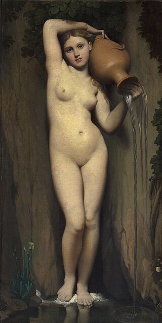 <i>The Source</i> (Ingres) Painting by Jean-Auguste-Dominique Ingres