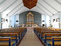 Interior of Our Lady of Perpetual Help Parish Church JfSanPedro0046HagonoyChurchCemeteryfvf 03.JPG