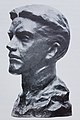 Skulturbyst i brons av Johnny Roosval som 31-åring (1910).