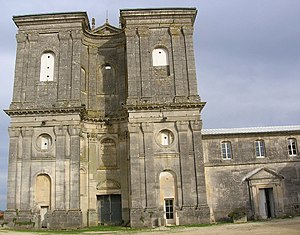 Jovilliers Abbey (Meuse) Jovilliers facade.jpg