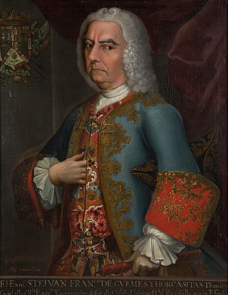 <span class="mw-page-title-main">Juan Francisco de Güemes, 1st Count of Revillagigedo</span> Mexican politician