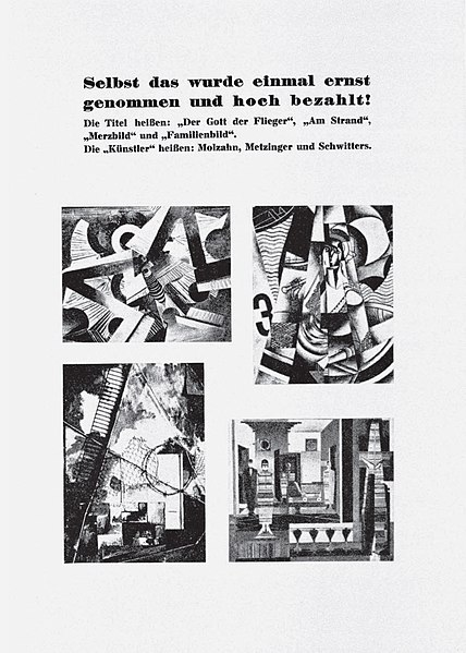 File:KAISER FRITZ FUEHRER DURCH DIE AUSSTELLUNG ENTARTETE KUNST 32S.SCANFRAKTUR 0022 Exhibition München 1937 Catalogue Cropped low res scanned file from Archive.org No known copyright CC BY-SA.jpg