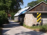 English: Street in Kaczyn